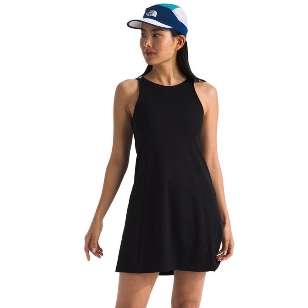 The North Face Dune Sky Dress Womens sz L Black FlashDry Athletic Hiking NWOT